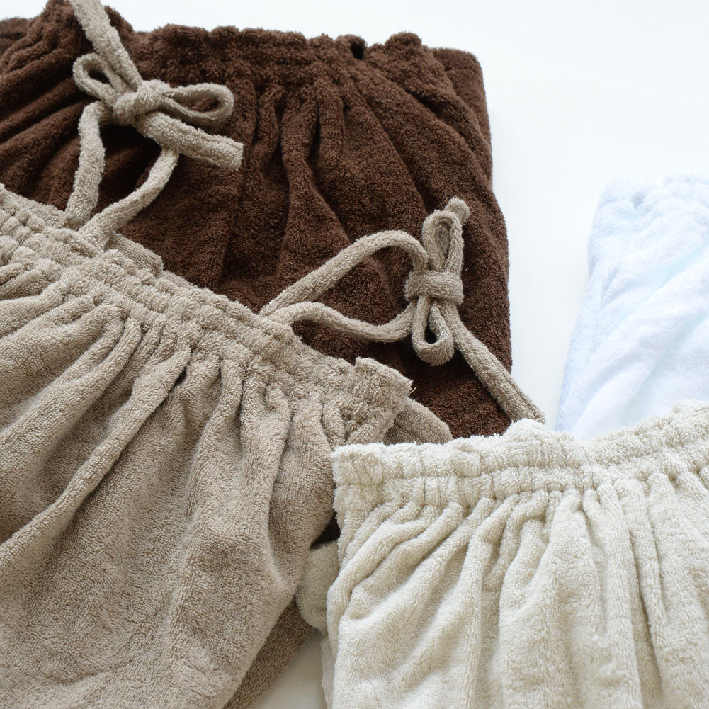 【美容系今治タオル】今治タオル認定 エステローブ 結び紐タイプ (全4色)