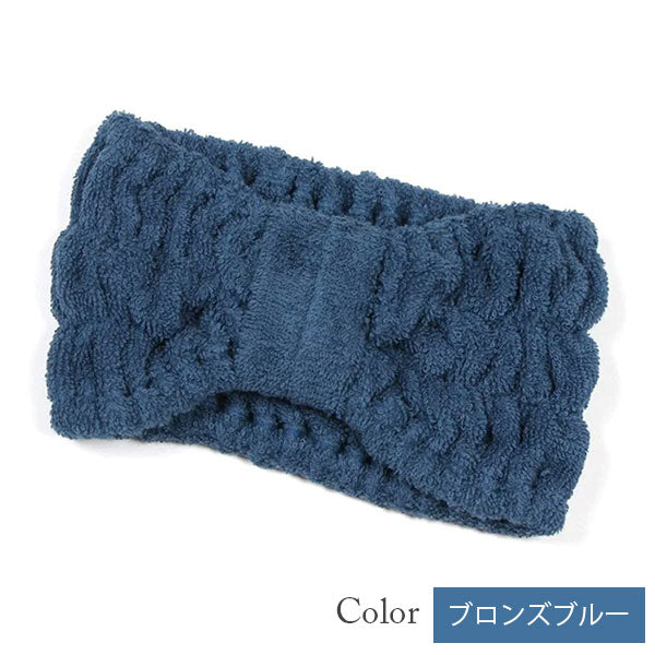 【今治タオル認定】幅広しっかりホールド ヘアターバン 美容系 サロン仕様(全10色)日本製・コットン100%