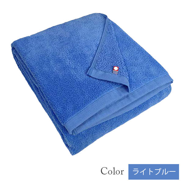 【今治タオル】バスタオル 美容系 プロ仕様|ブルー系7色から選べる単色|M color(エムカラー)日本製・コットン100%