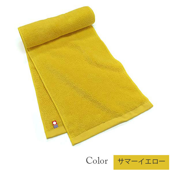 【今治タオル】ロングサイズ スポーツタオル 美容系 プロ仕様|M color(エムカラー)全16色 日本製・コットン100%