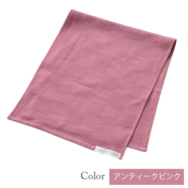 【今治タオル】宮城壮太郎デザイン フェイスタオル チェック柄 pt collection 組織織り(全15色)日本製・コットン100%