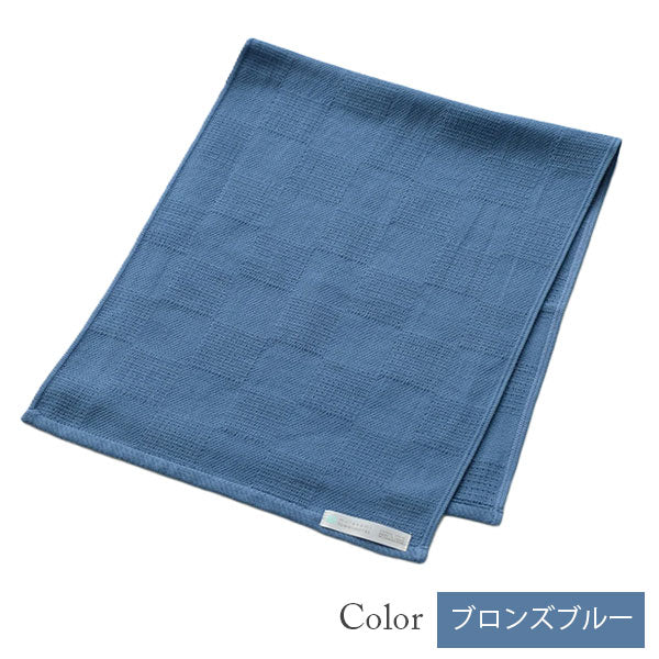 【今治タオル】宮城壮太郎デザイン フェイスタオル チェック柄 pt collection 組織織り(全15色)日本製・コットン100%