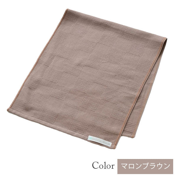 【今治タオル】宮城壮太郎デザイン フェイスタオル チェック柄 pt collection 組織織り(全15色)日本製・コットン100%