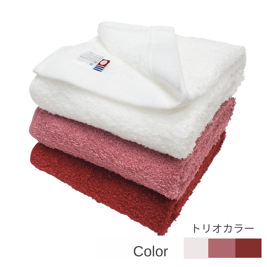 【10%割引】今治タオル認定 フェイスタオル スーペリア 3色3枚セット|約34×86cm|日本製・綿100%|ふんわり柔らか