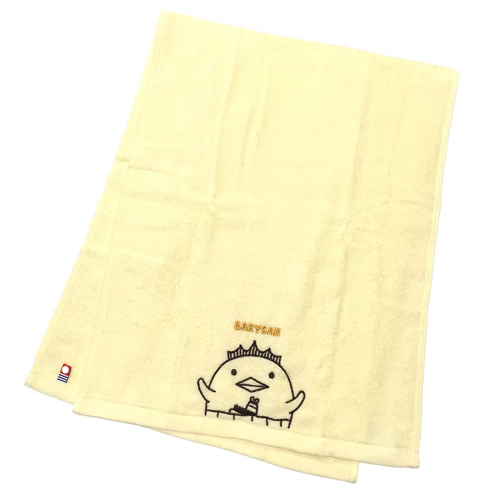 【バリィさん×村上タオルコラボ】刺繍入りフェイスタオル