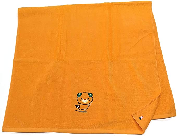 【みきゃん×村上タオルコラボ】刺繍入りバスタオル