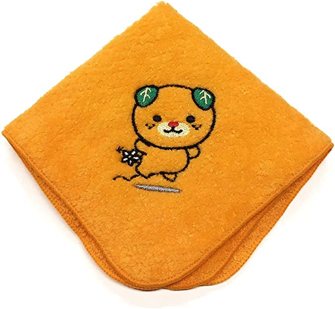 【みきゃん×村上タオルコラボ】刺繍入りハンカチ