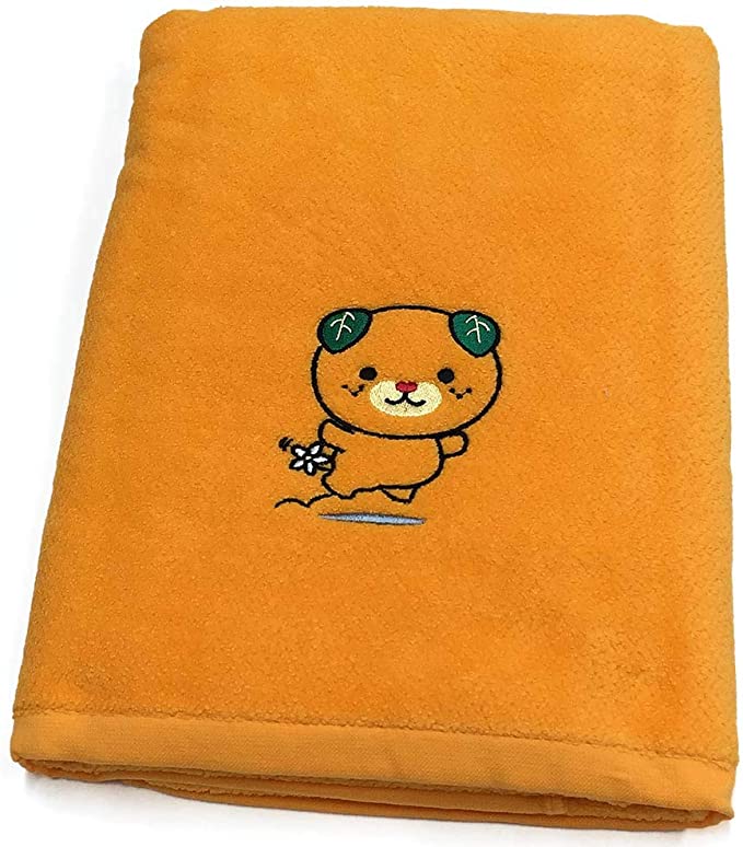 【みきゃん×村上タオルコラボ】刺繍入りバスタオル