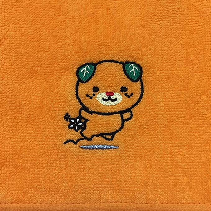 【みきゃん×村上タオルコラボ】刺繍入りフェイスタオル