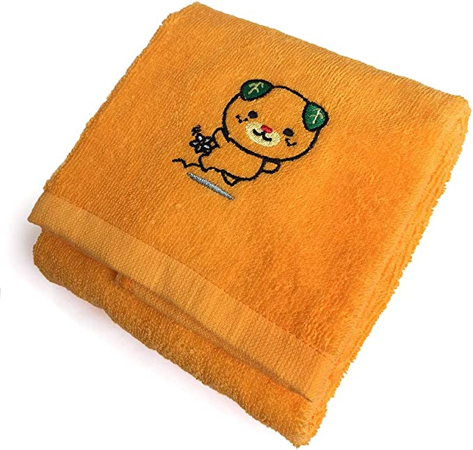 【みきゃん×村上タオルコラボ】刺繍入りフェイスタオル